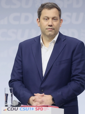 Vizekanzler und Bundesminister der Finanzen: Lars Klingbeil