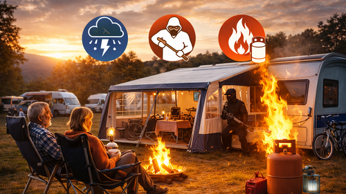 Camping boomt – doch viele Risiken bleiben unberücksichtigt. Besonders beim Dauercamping entstehen häufig Deckungslücken, die klassische Versicherungen nicht abdecken.