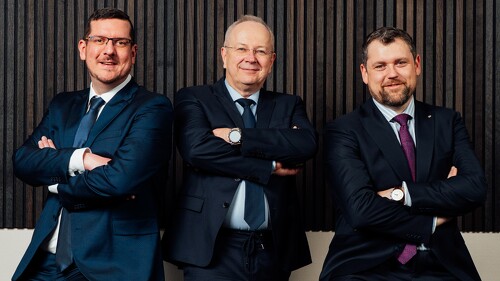 Der VEMA-Vorstand: Thomas Hirsch, Andreas Brunner und Dr. Johannes Neder (v.l.n.r.)