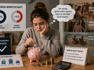 Viele Menschen wollen mehr für die Altersvorsorge sparen – doch begrenzte finanzielle Spielräume verhindern oft eine ausreichende Vorsorge.