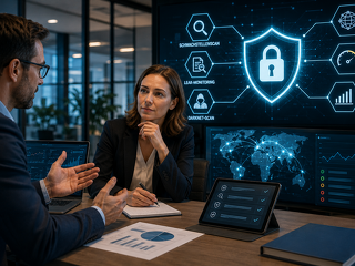 Cyberversicherungen werden technischer: Vermittler müssen zunehmend Monitoring, Schwachstellenscans und digitale Risikobewertung einordnen können.