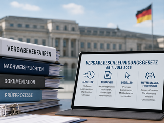 Das neue Vergabebeschleunigungsgesetz soll Verfahren vereinfachen.