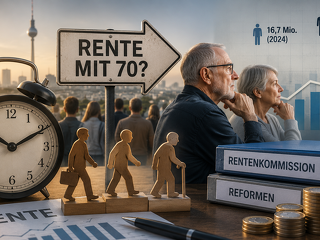 Die Debatte über eine mögliche Rente mit 70 gewinnt angesichts des demografischen Wandels und steigender Rentenausgaben zunehmend an Dynamik.