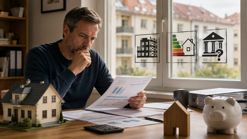Private Vermieter prägen den deutschen Mietwohnungsmarkt. Gleichzeitig sorgen hohe Kosten, regulatorische Anforderungen und politische Unsicherheiten dafür, dass viele Eigentümer geplante energetische Modernisierungen zurückstellen.