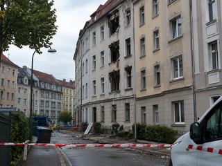 Vandalismus nach Einbruch (beispielhaft)