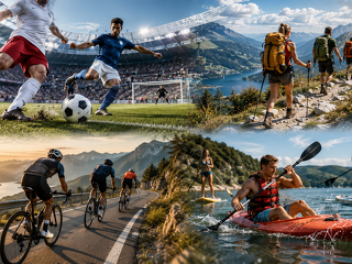 Fußball, Wandern, Radfahren und Wassersport gehören zu den beliebtesten Freizeitaktivitäten der Deutschen. Gleichzeitig verursachen gerade diese weit verbreiteten Sportarten einen großen Teil der gemeldeten Freizeitunfälle.