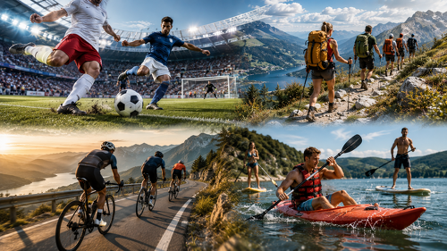 Fußball, Wandern, Radfahren und Wassersport gehören zu den beliebtesten Freizeitaktivitäten der Deutschen. Gleichzeitig verursachen gerade diese weit verbreiteten Sportarten einen großen Teil der gemeldeten Freizeitunfälle.