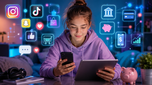 Viele Verbraucher sehen Defizite beim Schutz junger Menschen vor digitalen Risiken und finanziellen Fehlentwicklungen.