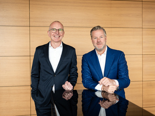 Dr. Andreas Eurich (links) und Oliver Schoeller