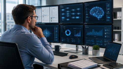 Künstliche Intelligenz hält zunehmend Einzug ins Underwriting. Zunächst unterstützt sie Versicherer vor allem bei der Dokumentenanalyse und Vorprüfung von Risiken.