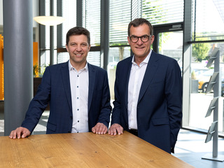 Die Geschäftsführer der vfm-Gruppe: Robert Schmidt und Klaus Liebig