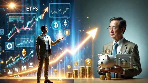 Frühe Vorsorge, höhere Risiken: Jüngere Anleger setzen deutlich häufiger auf ETFs, Aktien und Kryptowährungen als ältere Generationen.