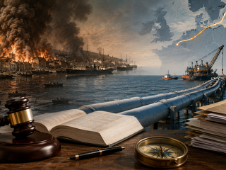 Der Londoner High Court stützt seine Entscheidung im Nord-Stream-Verfahren auf mehr als ein Jahrhundert englischer Rechtsprechung zur Auslegung von Kriegsausschlüssen.