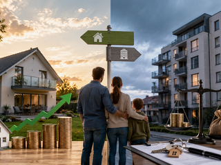 Steigende Einkommen verbessern vielerorts die Finanzierbarkeit von Wohneigentum. Gleichzeitig verschärfen knappe Mietangebote und geringe Umzugsmobilität die strukturellen Probleme des Wohnungsmarktes.