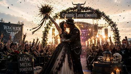 Mit einer offiziellen Hochzeit auf dem Wacken Open Air erweitert CosmosDirekt sein Festivalengagement und setzt auf emotionale Markenerlebnisse statt klassischer Produktkommunikation.