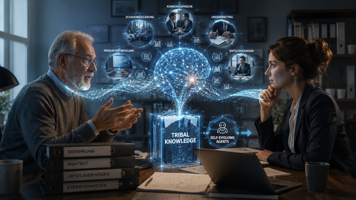 Mit lernfähigen KI-Agenten wollen ERGO und Google Cloud Erfahrungswissen systematisch sichern und für Versicherungsunternehmen langfristig nutzbar machen.