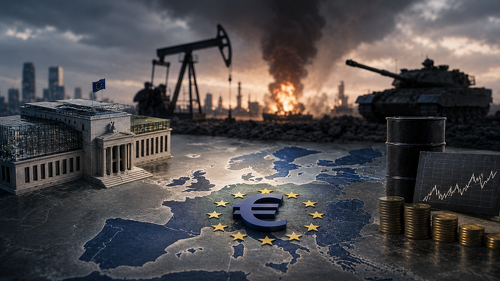 Die Europäische Zentralbank hält die Leitzinsen unverändert. Marktbeobachter sehen den weiteren geldpolitischen Kurs zunehmend von geopolitischen Risiken und der Entwicklung der Energiepreise beeinflusst.