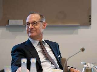 Allianz Vorstandsvorsitzender Oliver Bäte bei der letzten Medienkonferenz zum Quartalsergebnis Q4 2025