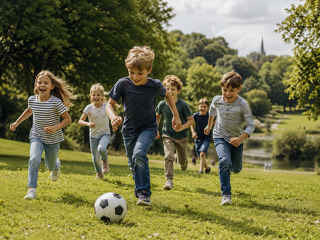 Kinder spielen unbeschwert im Park – doch hinter dieser Alltagsszene steht eine wirtschaftspolitische Herausforderung. Sinkende Geburtenzahlen verändern die Nachfrage nach Kinderbetreuung, verschärfen langfristig den Arbeitskräftemangel und machen Familienpolitik zunehmend zu einer Frage der Zukunftsfähigkeit des Wirtschaftsstandorts Deutschland.