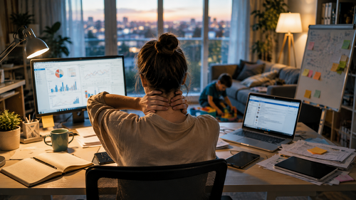 Zwischen Homeoffice, Familienalltag und digitaler Erreichbarkeit wird organisatorische Klarheit zunehmend zum Gesundheitsfaktor.