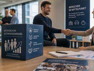 Eine solide finanzierte betriebliche Altersversorgung entwickelt sich zunehmend zu einem strategischen Bestandteil der Arbeitgebermarke und stärkt die langfristige Mitarbeiterbindung.