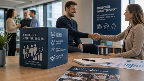 Eine solide finanzierte betriebliche Altersversorgung entwickelt sich zunehmend zu einem strategischen Bestandteil der Arbeitgebermarke und stärkt die langfristige Mitarbeiterbindung.