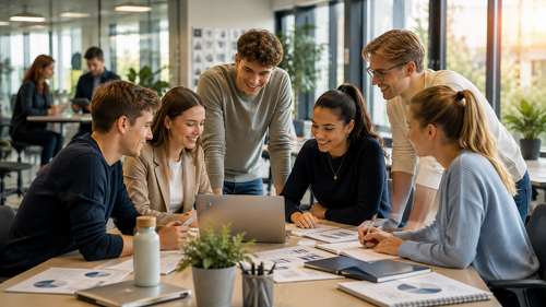 Trotz Abi-Lücke und verschärftem Wettbewerb um Schulabgänger investieren Versicherer weiter in Ausbildung, duale Studiengänge und neue Konzepte zur Nachwuchsgewinnung.