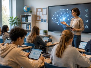 Künstliche Intelligenz verändert den Schulalltag und die Rolle der Lehrkräfte. Für Versicherungsvermittler lohnt sich der Blick auf diese Entwicklung, denn Lehrer gehören seit vielen Jahren zu den wichtigsten Zielgruppen.