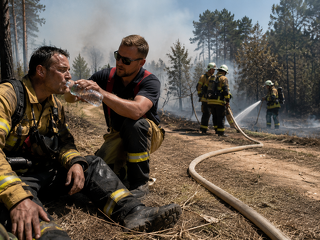 Vegetationsbrände erfordern häufig lange und personalintensive Einsätze. Feuerwehrangehörige sehen insbesondere bei Personal, technischer Ausstattung und Gesundheitsschutz steigenden Handlungsbedarf.