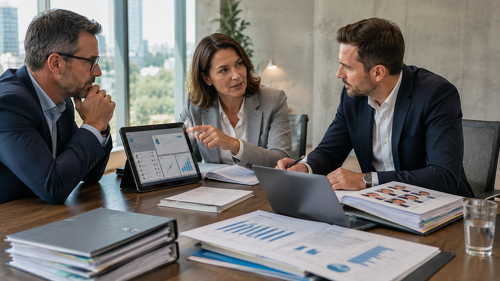 Je größer die Folgen einer Entscheidung, desto zurückhaltender sind Führungskräfte gegenüber autonomer KI. Besonders bei Finanzen, Personal und Strategie bleibt menschliche Kontrolle gefragt.