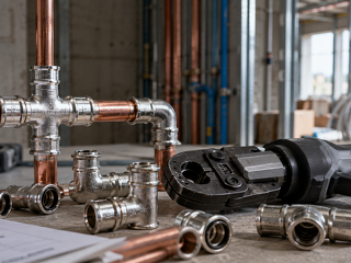 Pressfittings ermöglichen schnelle und effiziente Rohrinstallationen. Werden Verbindungen jedoch nicht vollständig verpresst, können kleine Montagefehler lange unentdeckt bleiben und erhebliche Wasserschäden verursachen.