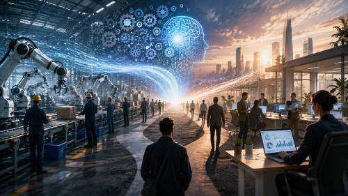 Künstliche Intelligenz könnte den deutschen Arbeitsmarkt tiefgreifend verändern. Einer Simulation zufolge entstehen und verschwinden innerhalb von 15 Jahren jeweils rund 790.000 Arbeitsplätze – während sich zugleich verschiebt, welche Qualifikationen besonders gefragt sind.