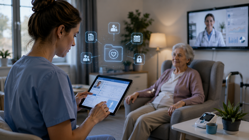 Digitale Anwendungen sollen Pflegekräfte entlasten und die Versorgung unterstützen. Doch bei Telematikinfrastruktur, elektronischer Patientenakte und digitalen Kompetenzen bestehen in der Pflege weiterhin erhebliche Lücken.