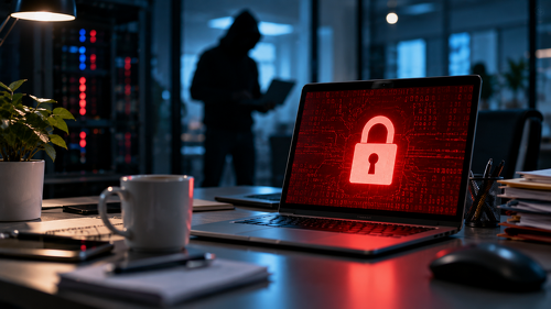 Ransomware bleibt für Unternehmen ein erhebliches Risiko: 45 Prozent waren innerhalb eines Jahres von mindestens einem Angriff betroffen. Jedes fünfte betroffene Unternehmen hat bereits Lösegeld gezahlt – häufig fünf- oder sechsstellige Beträge.