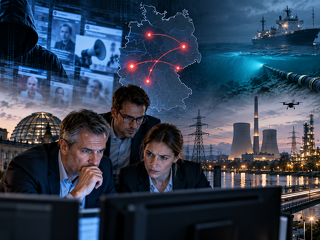 Cyberangriffe, Sabotage, Spionage und Desinformation greifen bei hybriden Bedrohungen zunehmend ineinander. Bereits 19 Prozent der deutschen Unternehmen berichten von starken Auswirkungen – zugleich wird die Abgrenzung zwischen versichertem Cyberangriff und staatlich gesteuertem Konflikt schwieriger.