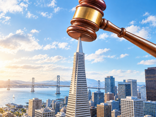 Besonders sichtbar wurde die Auseinandersetzung an der Transamerica Pyramid in San Francisco.