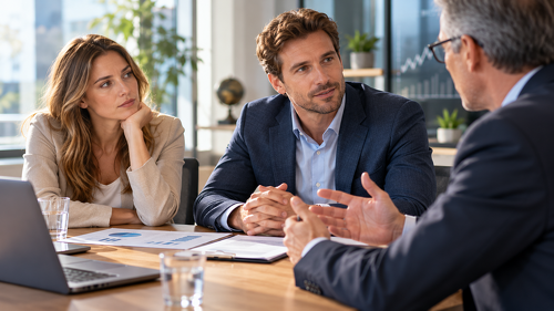 Eine Investforwomen-Studie zeigt: Frauen fühlen sich in der Finanzberatung häufig unterschätzt. Besonders auffällig ist die Ansprache bei Paarberatungen.