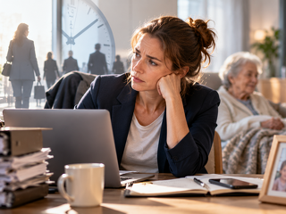 Bertelsmann-Studie: Angehörigenpflege könnte bis 2045 Erwerbsarbeit im Umfang von 229.000 Vollzeitstellen kosten. Frauen sind besonders betroffen.