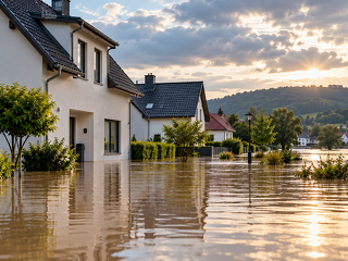 Hochwasser und Starkregen können innerhalb weniger Stunden erhebliche Gebäudeschäden verursachen. Die Bundesregierung will den Elementarschutz deshalb auch auf bestehende Wohngebäudeversicherungen ausweiten und prüft eine automatische Vertragserweiterung nach einjähriger Frist.