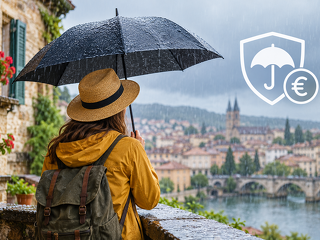 Wenn der Urlaub ins Wasser fällt: Kann eine Versicherung schlechtes Wetter entschädigen?