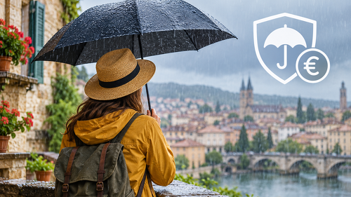 Wenn der Urlaub ins Wasser fällt: Kann eine Versicherung schlechtes Wetter entschädigen?