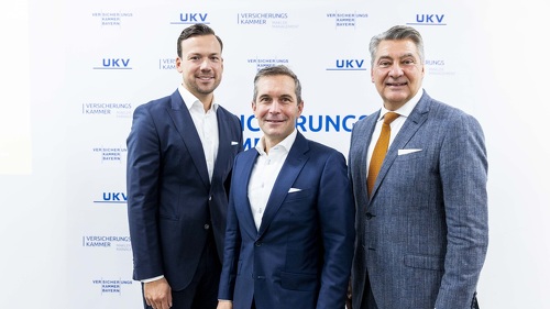 v.l.n.r.: Andreas Dinkheller, Martin Fleischer und Frank A. Werner.
