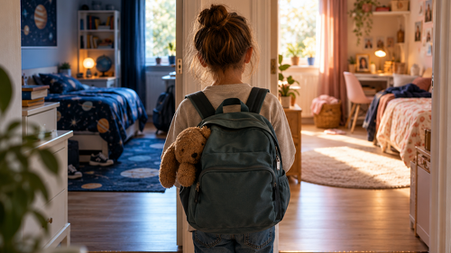 Zwei Zuhause, zwei Kinderzimmer: Wenn Eltern nach einer Trennung die Betreuung teilen, entstehen in beiden Haushalten Kosten. Wie diese beim Kindesunterhalt berücksichtigt werden, ist Gegenstand der Reformdebatte.