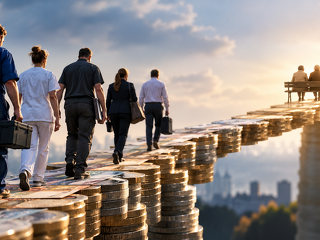 Zwischen Erwerbsleben und Ruhestand liegt eine lange Finanzierungsstrecke. Das DGB-Rentenkonzept verspricht mehr Sicherheit im Alter – doch wer trägt die Kosten dauerhaft?