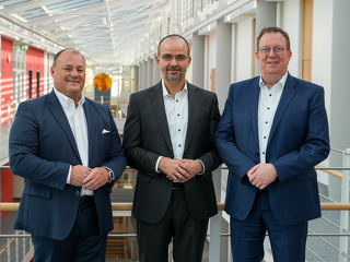 Dietmar Stumböck, Steffen Guttenbacher und Olaf Schmitz (v.l.n.r.)