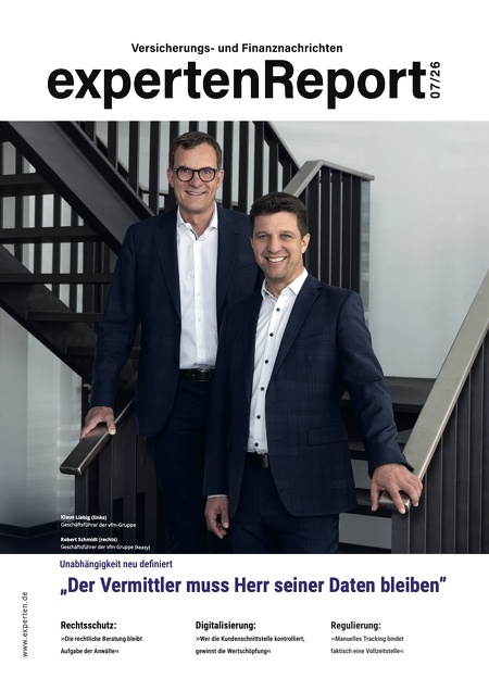 "Der Vermittler muss Herr seiner Daten bleiben"